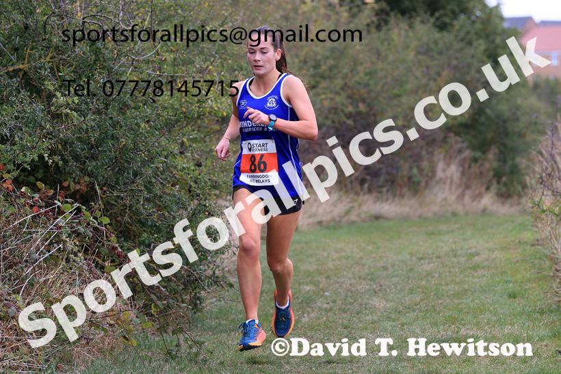 SSenior Womens Relay, 2025 Farringdon Cross Country Relays, Sunderland. Photo: David T. Hewitson/Sports for All Pics